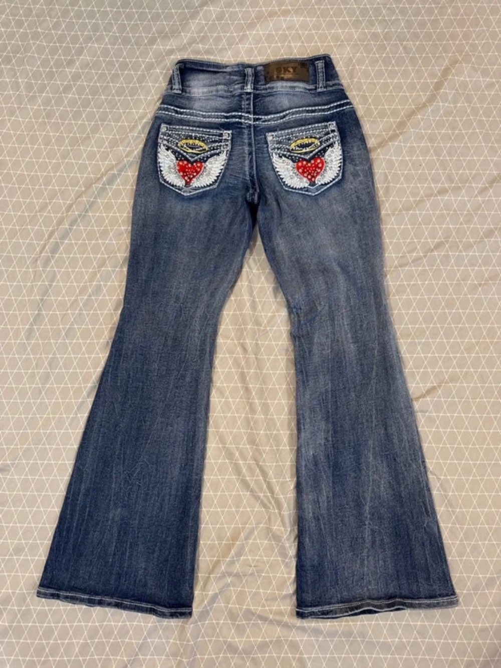 Y2K Sky Collection Flared jeans - Picture 2 of 5